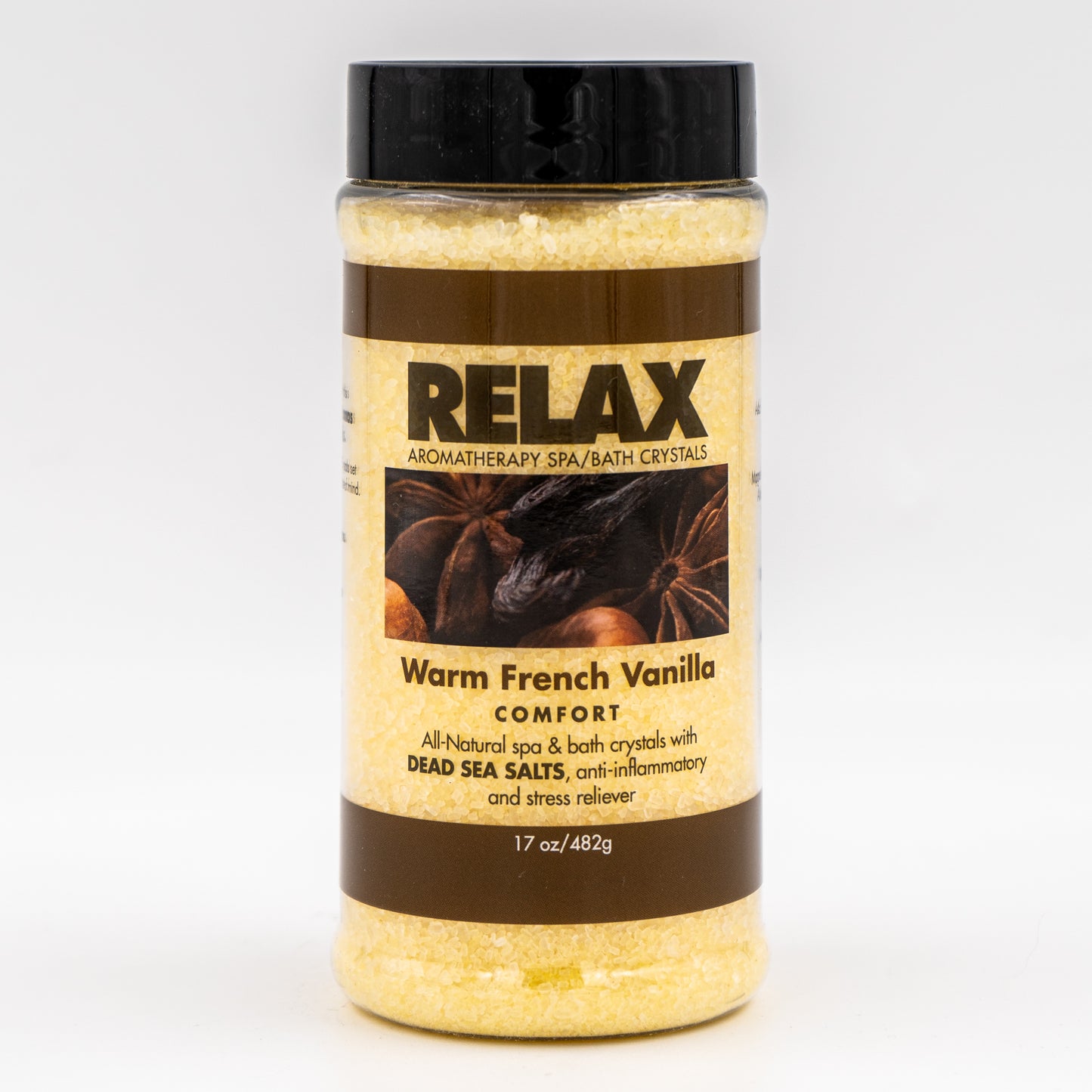 Warm French Vanilla Aromatherapy Bath Salts